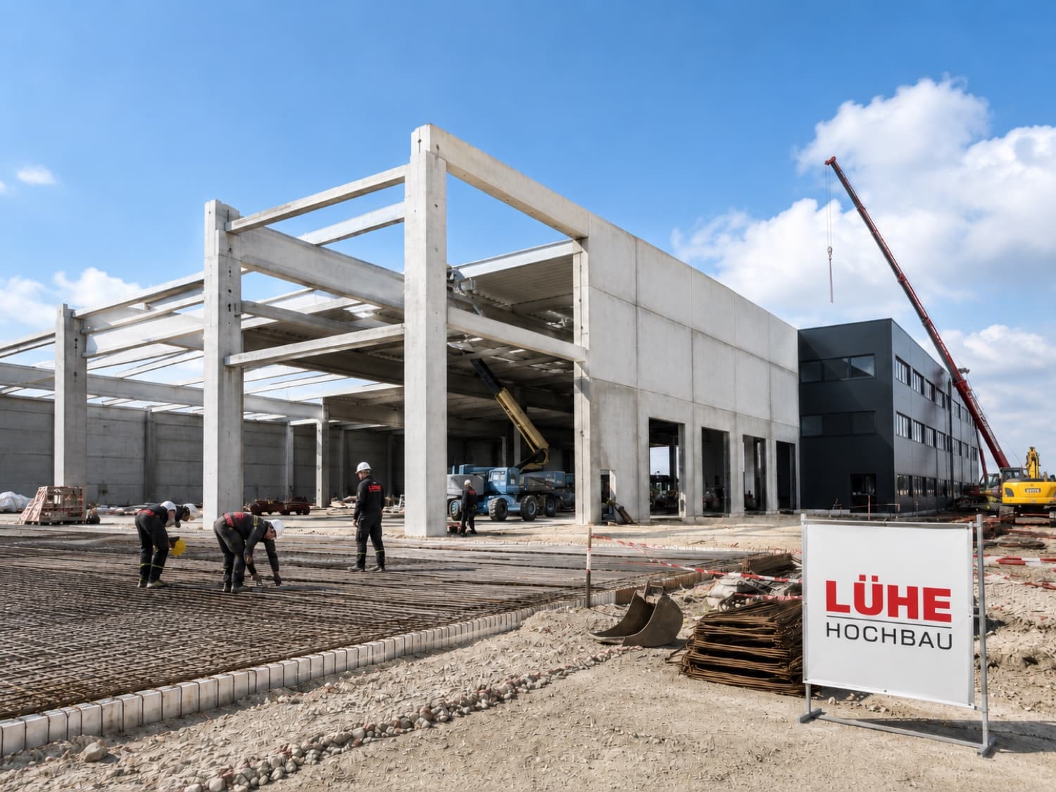 Lühe Hochbau, Industrie- & Gewerbebau